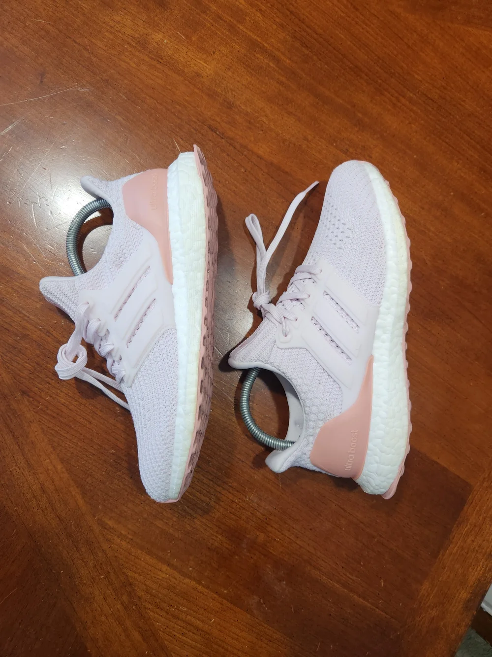 adidas Ultraboost 4.0 Sneakers in Light Pink and White Size 7 Youth Or 8.5 Women